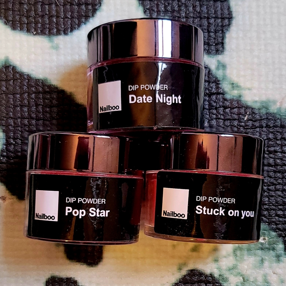 Nail boo 3-pack colors listed